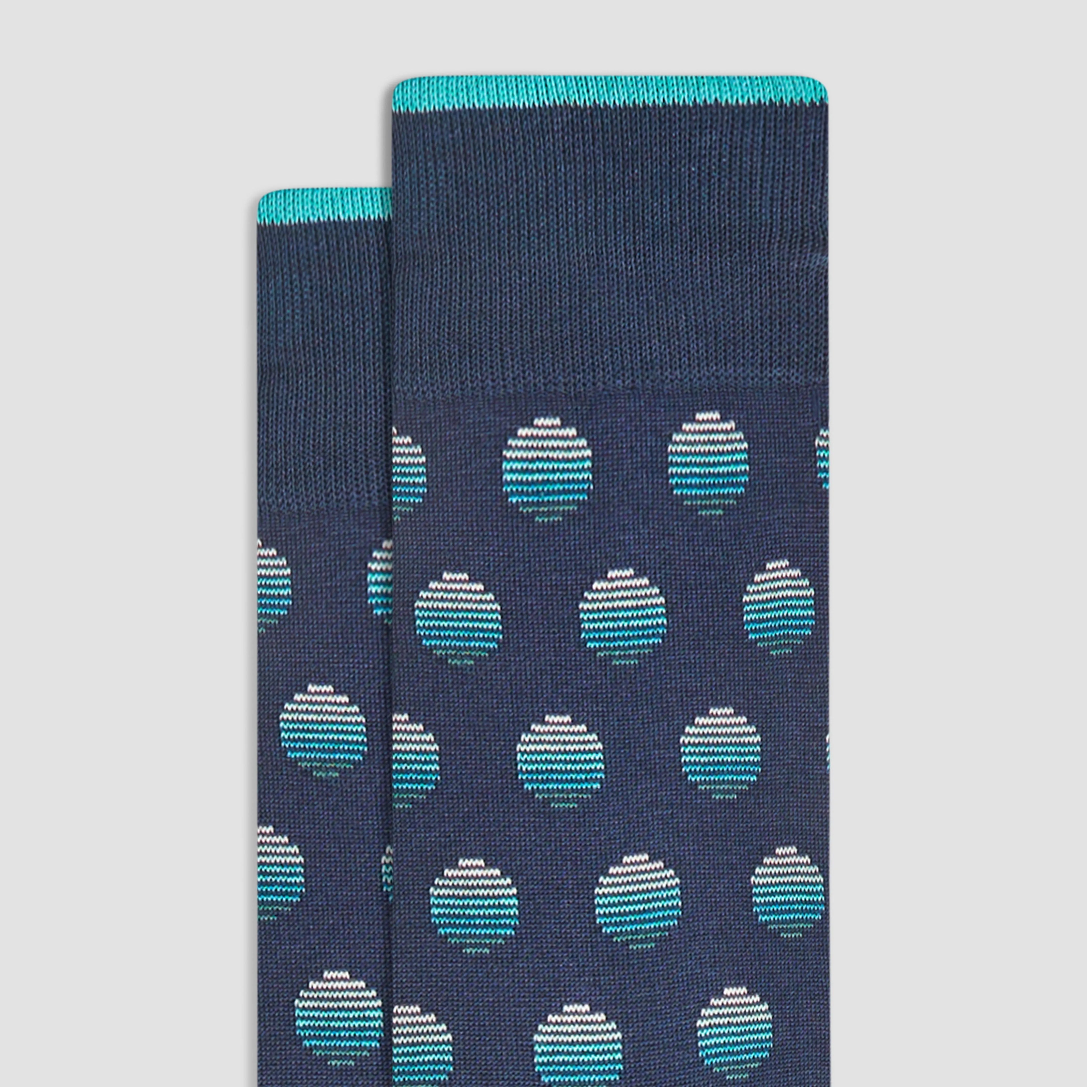 Coin Dot Mid-Calf Socks