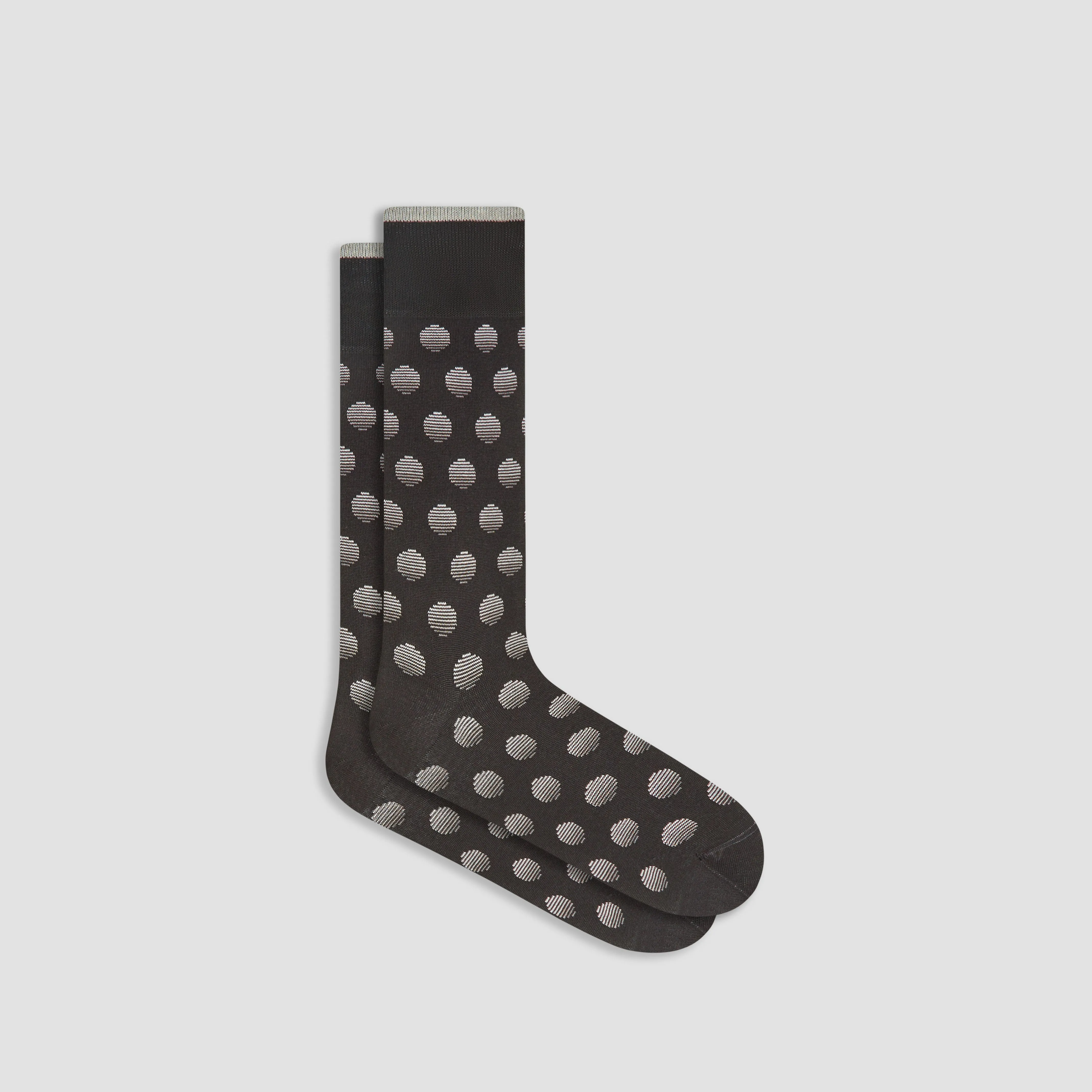 Coin Dot Mid-Calf Socks