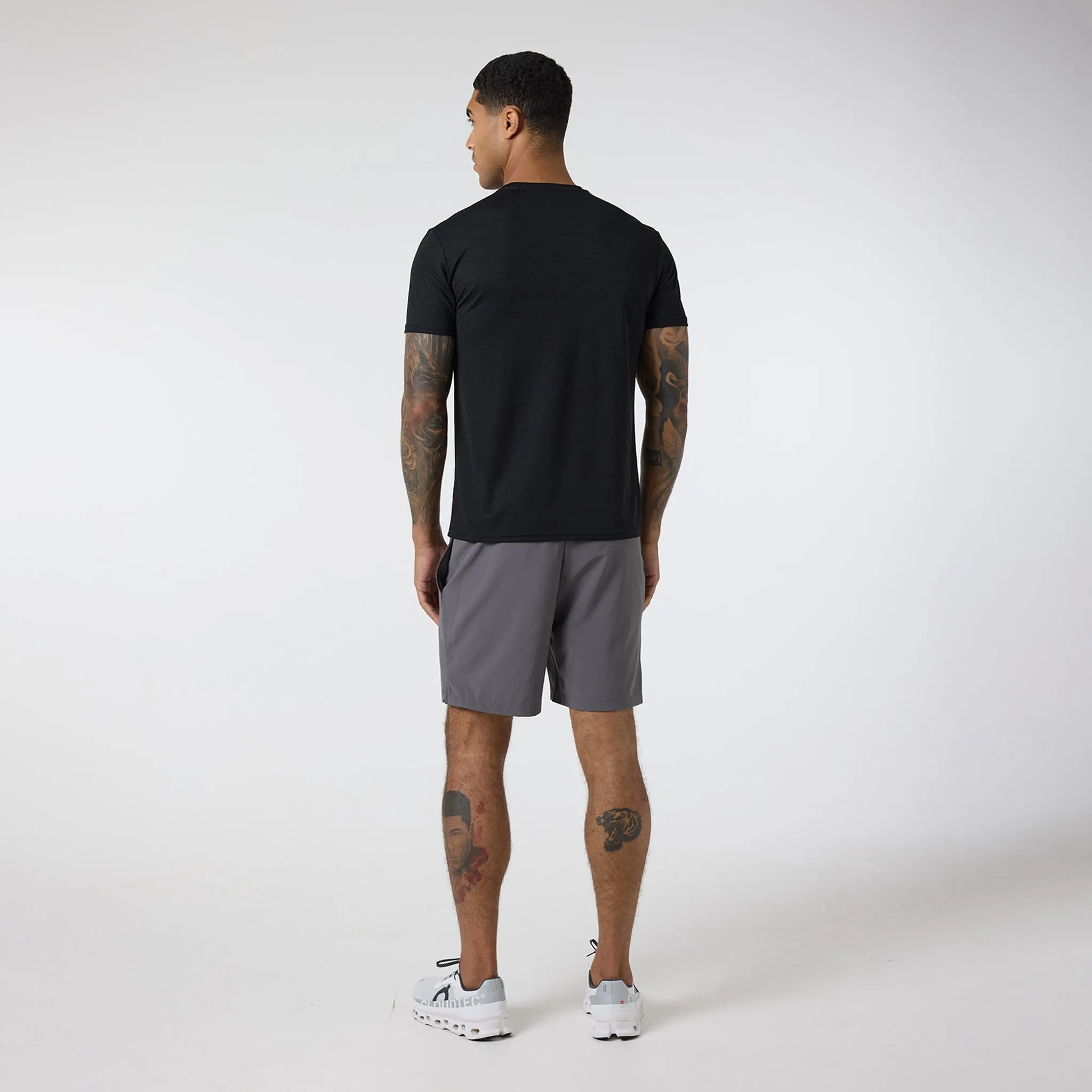 Core Performance Short | Charcoal