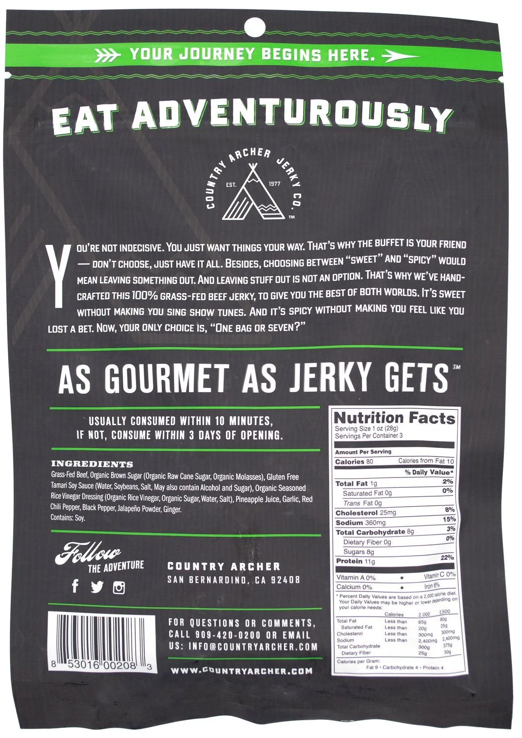 Country Archer Jerky