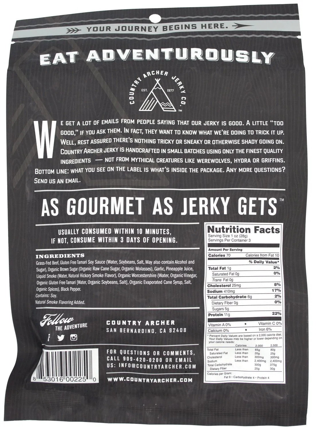 Country Archer Jerky