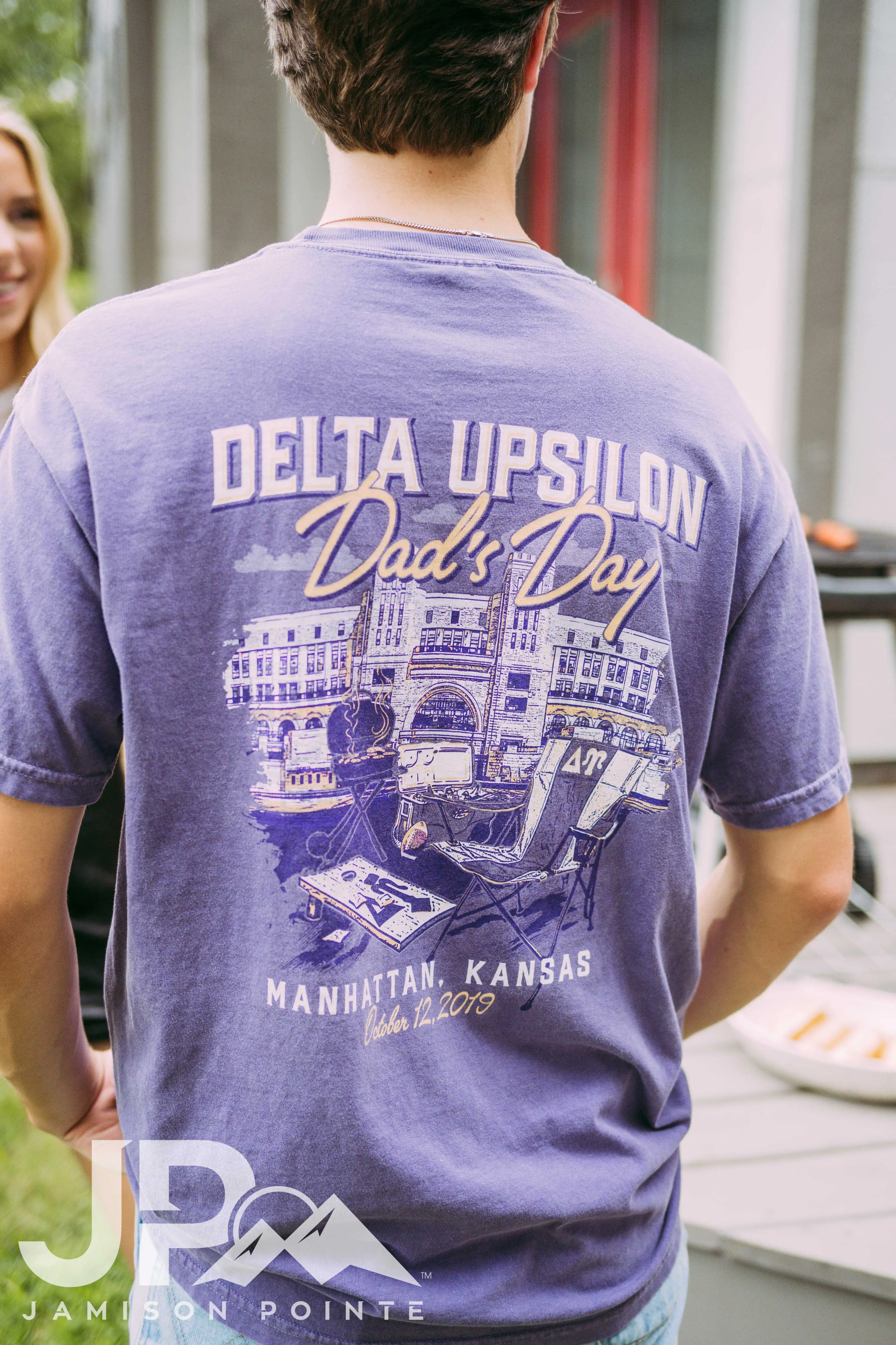 Delta Upsilon Dad's Day Tailgate Tee