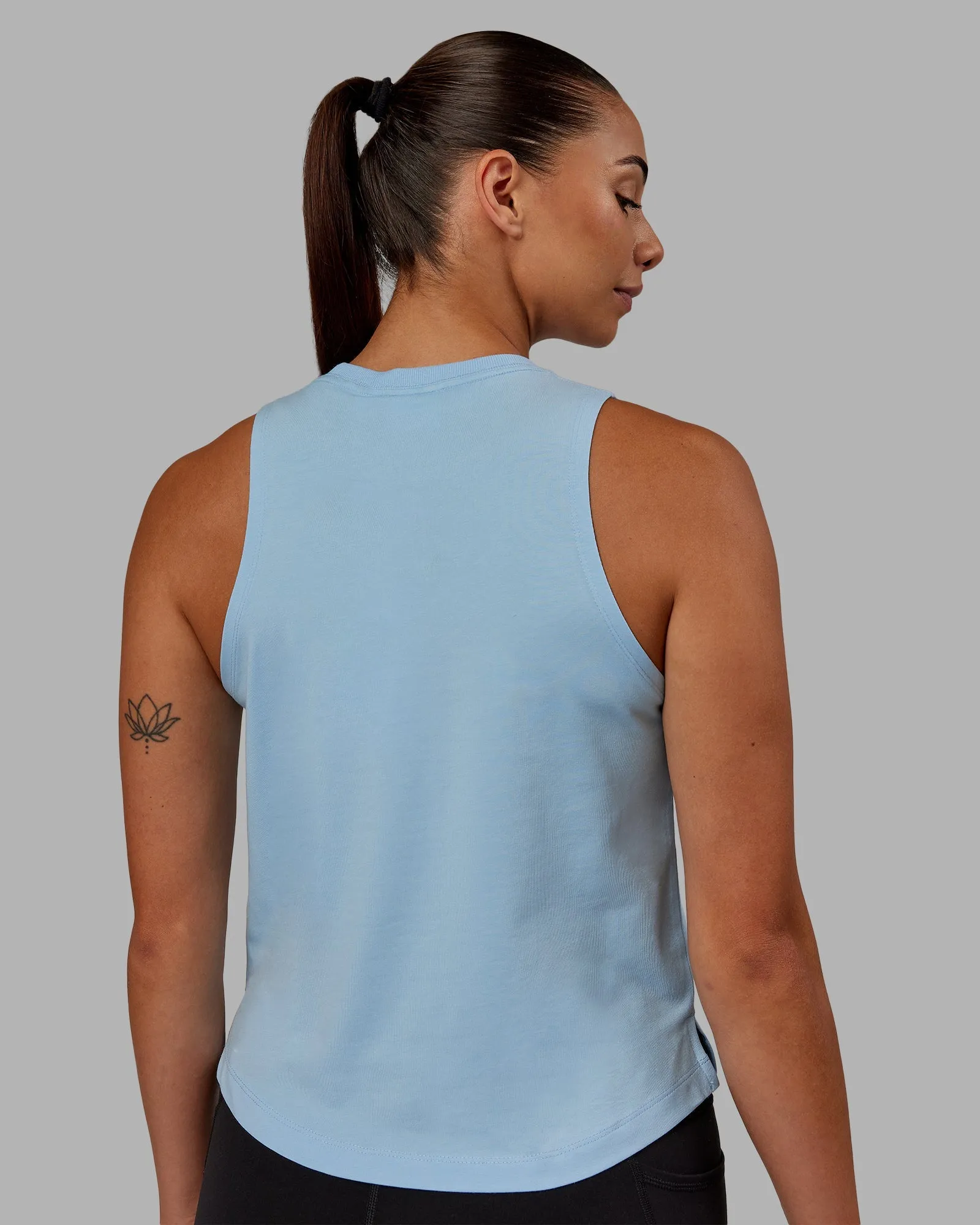 Deluxe PimaFLX Tank - Glacial Blue