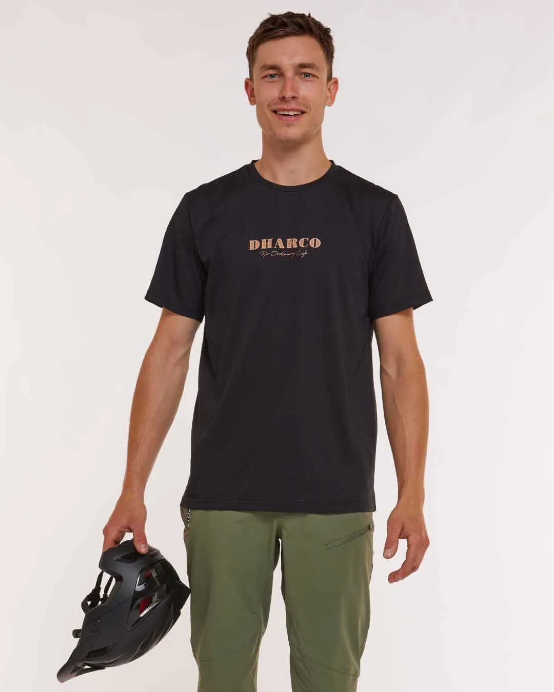 Dharco Mens Short Sleeve Tech Tee | Stealth