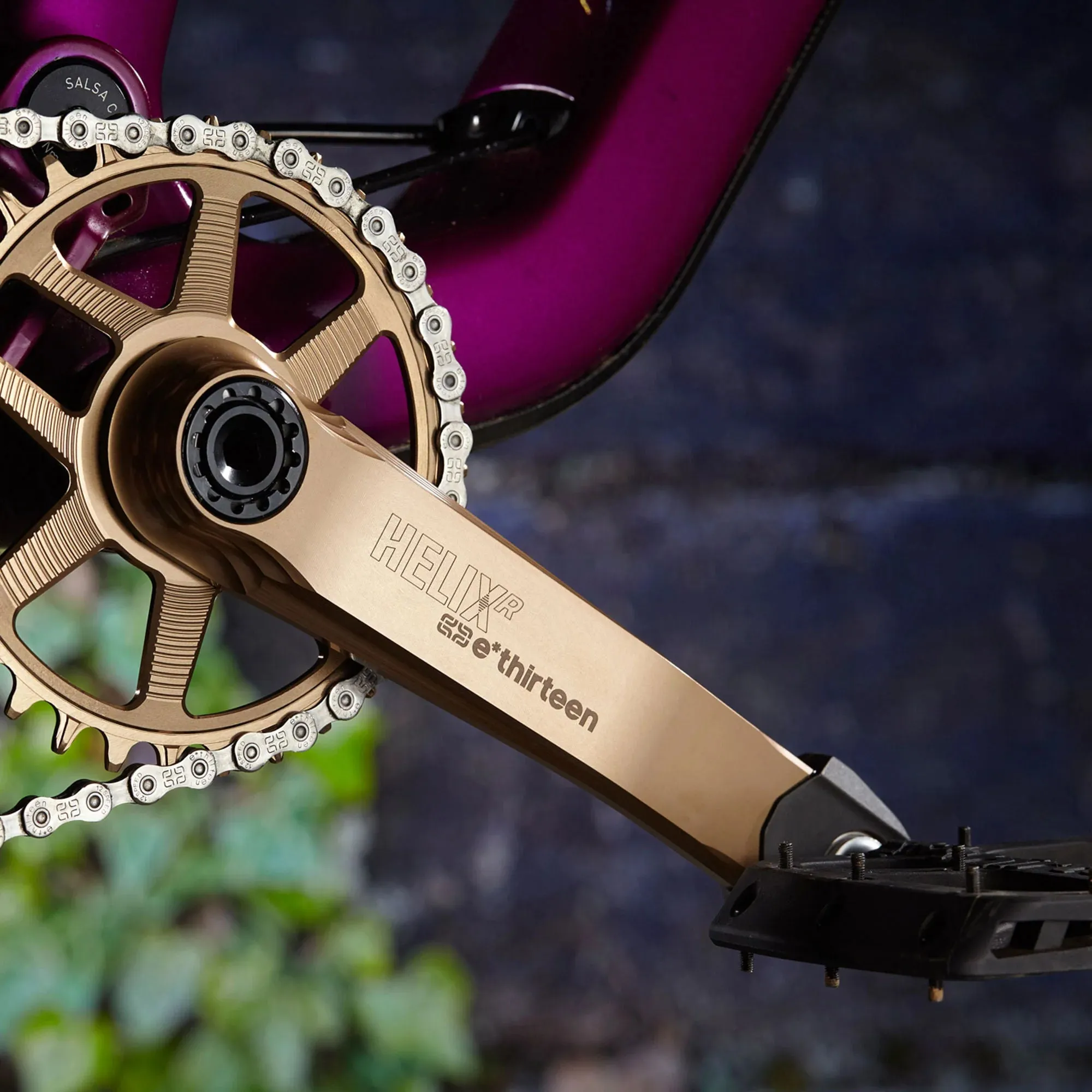 e13 Helix Race crankset