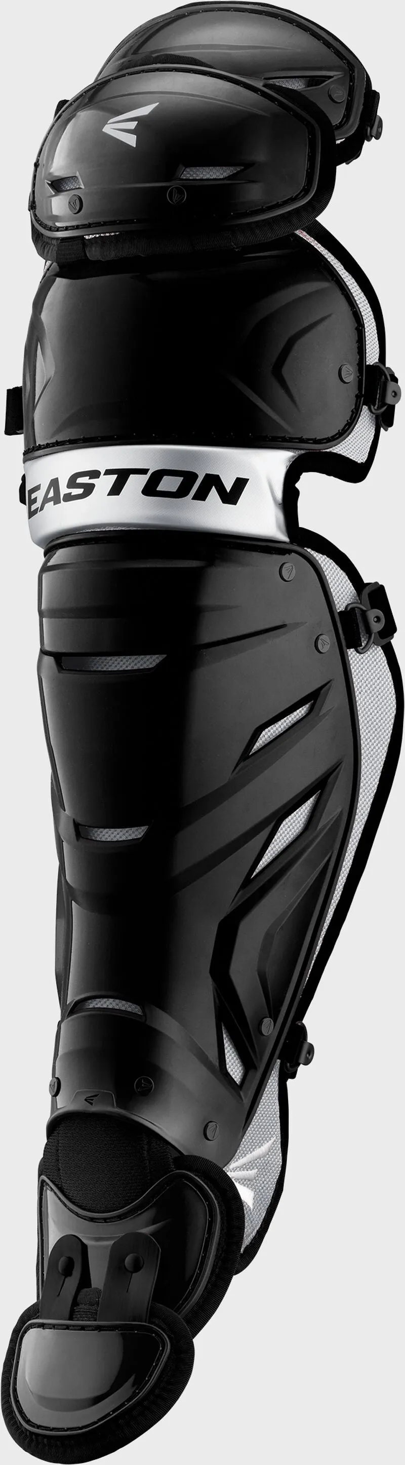 Easton Gametime Adult Catchers Leg Guard - 17.5" - Black