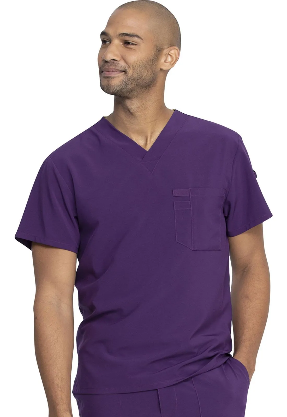 EDS Essentials Dickies  Men's Tuckable V-Neck Scrub Top DK635