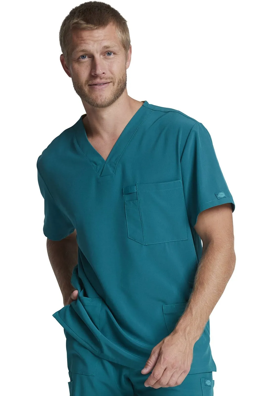 EDS Essentials Dickies  Men's Tuckable V-Neck Scrub Top DK635