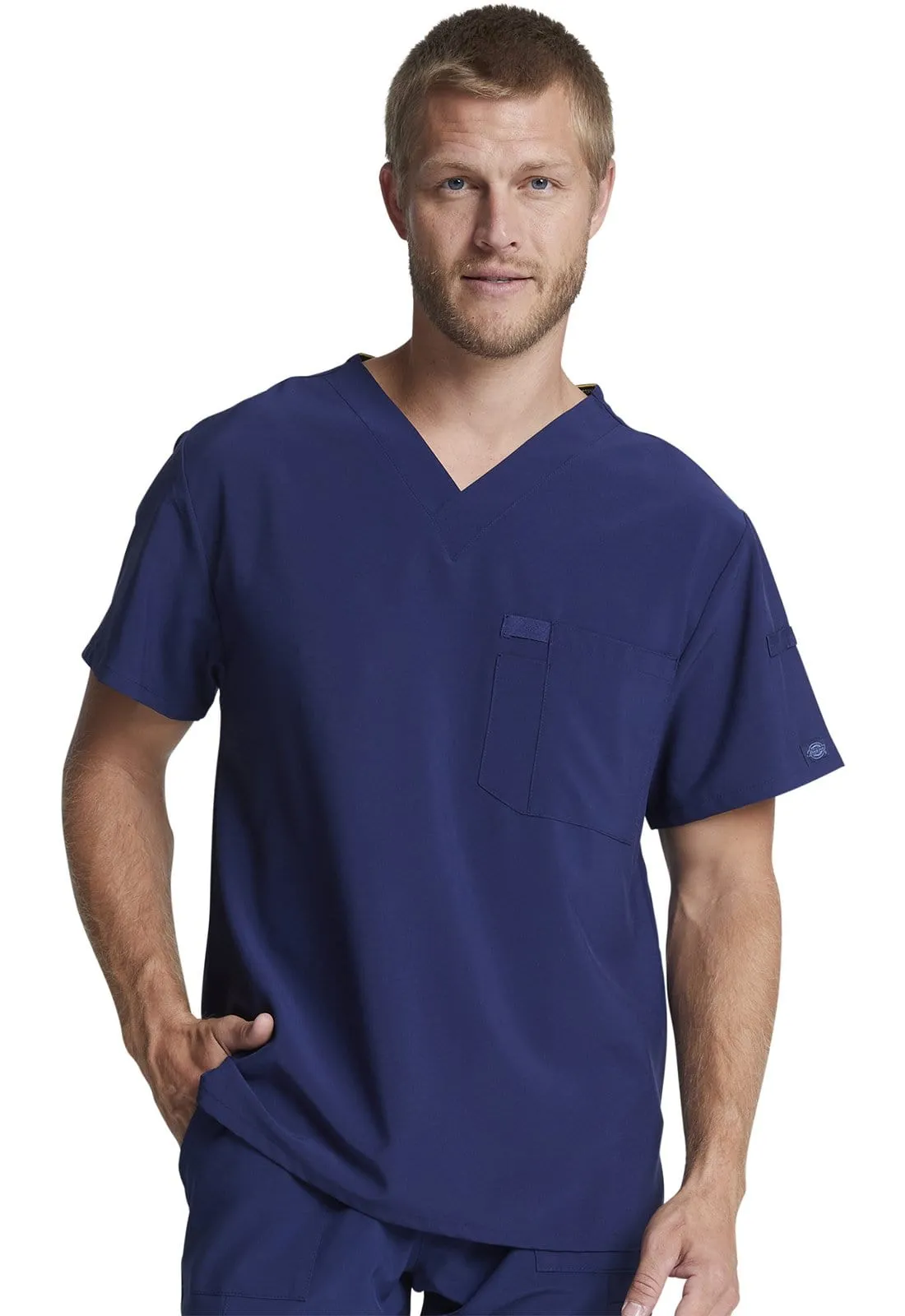 EDS Essentials Dickies  Men's Tuckable V-Neck Scrub Top DK635