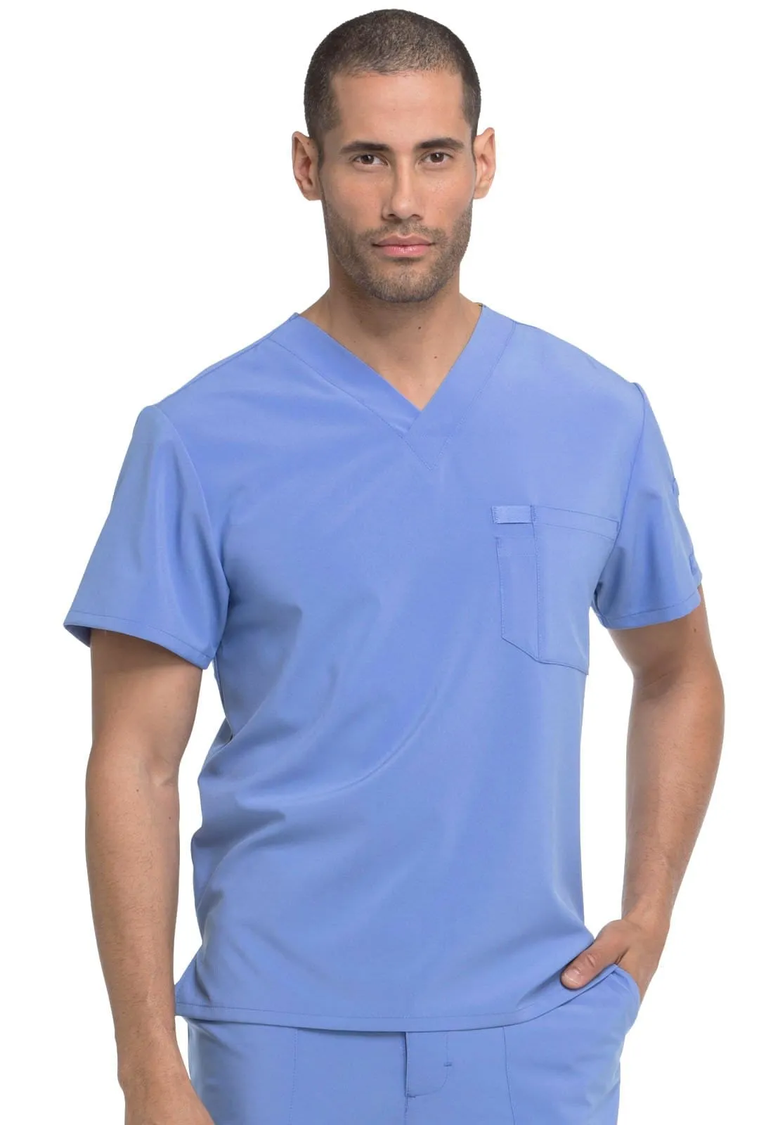 EDS Essentials Dickies  Men's Tuckable V-Neck Scrub Top DK635