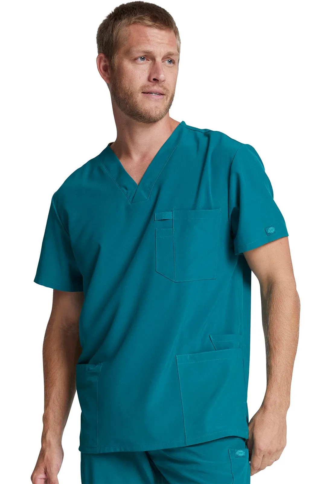 EDS Essentials Dickies  Men's Tuckable V-Neck Scrub Top DK635