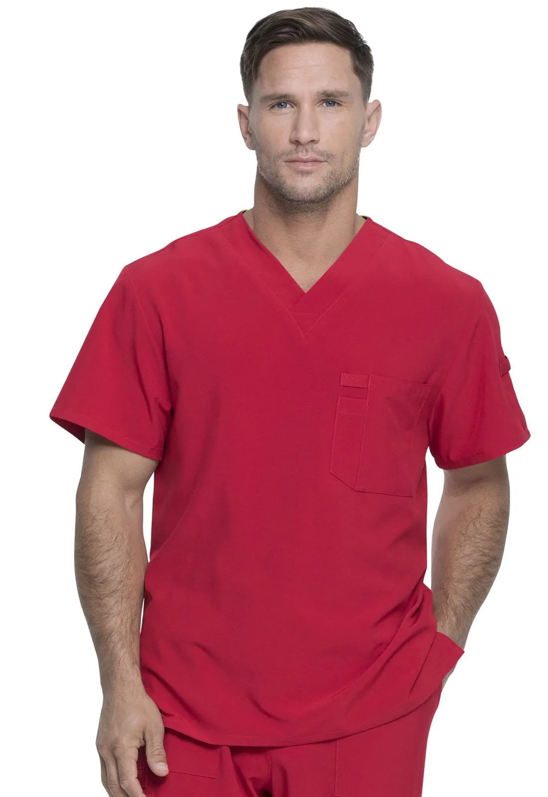 EDS Essentials Dickies  Men's Tuckable V-Neck Scrub Top DK635