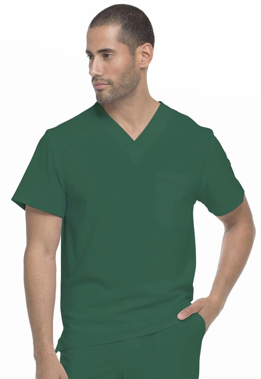 EDS Essentials Dickies  Men's Tuckable V-Neck Scrub Top DK635