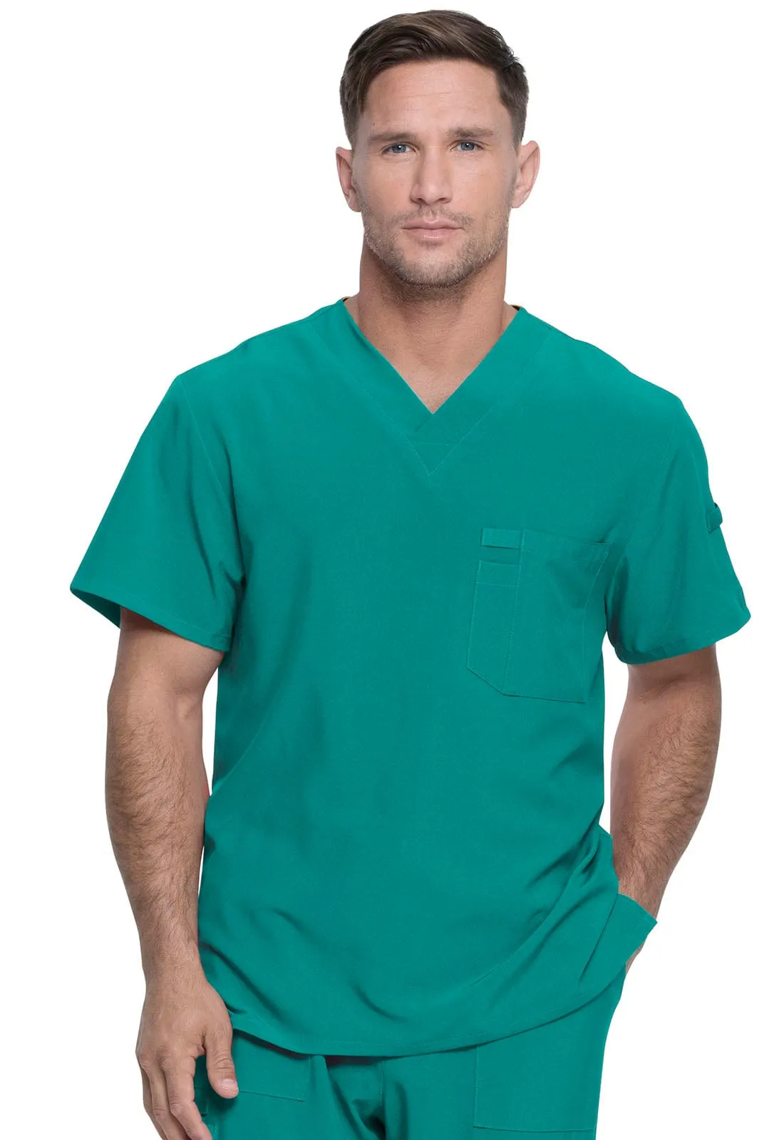 EDS Essentials Dickies  Men's Tuckable V-Neck Scrub Top DK635