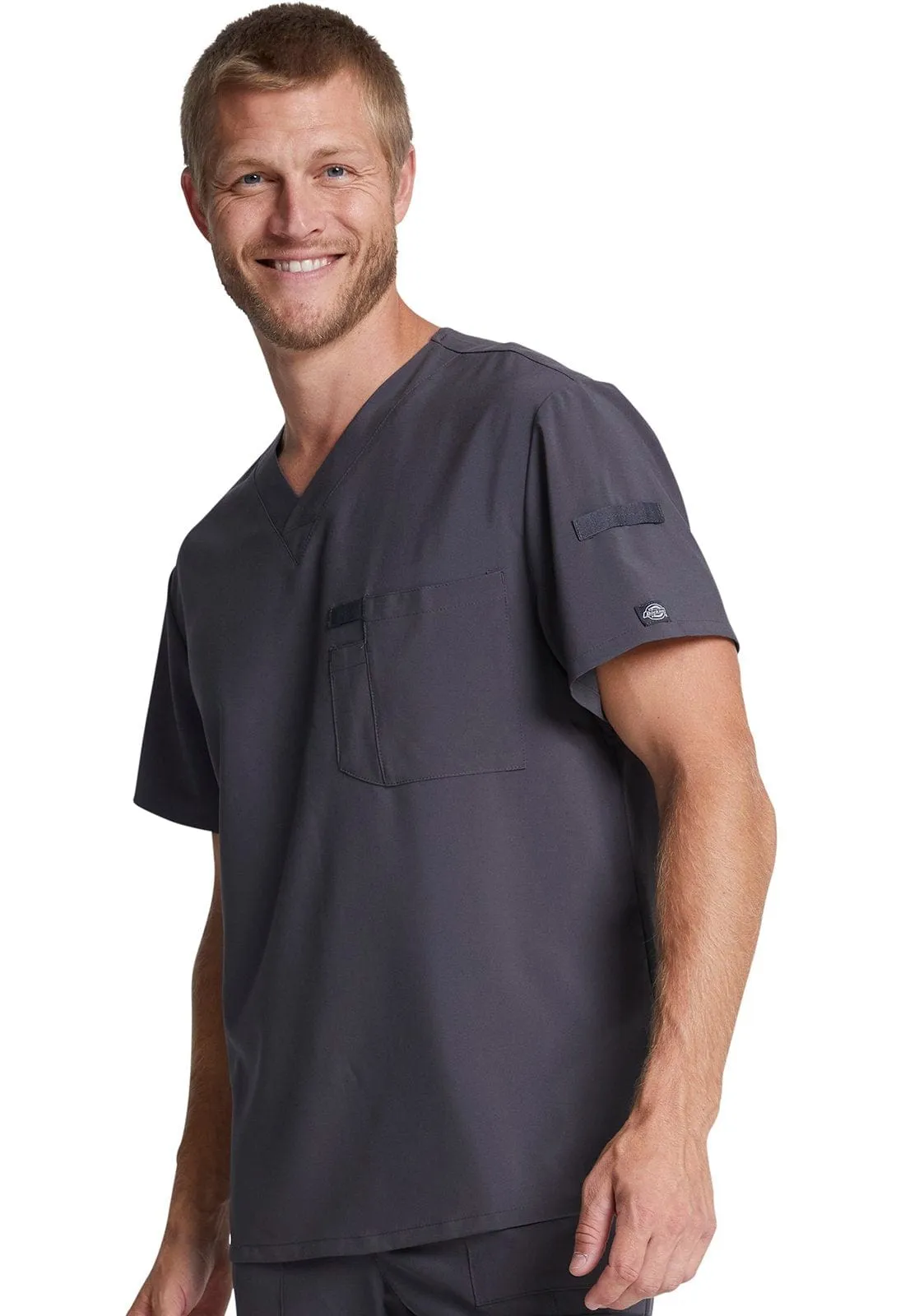 EDS Essentials Dickies  Men's Tuckable V-Neck Scrub Top DK635