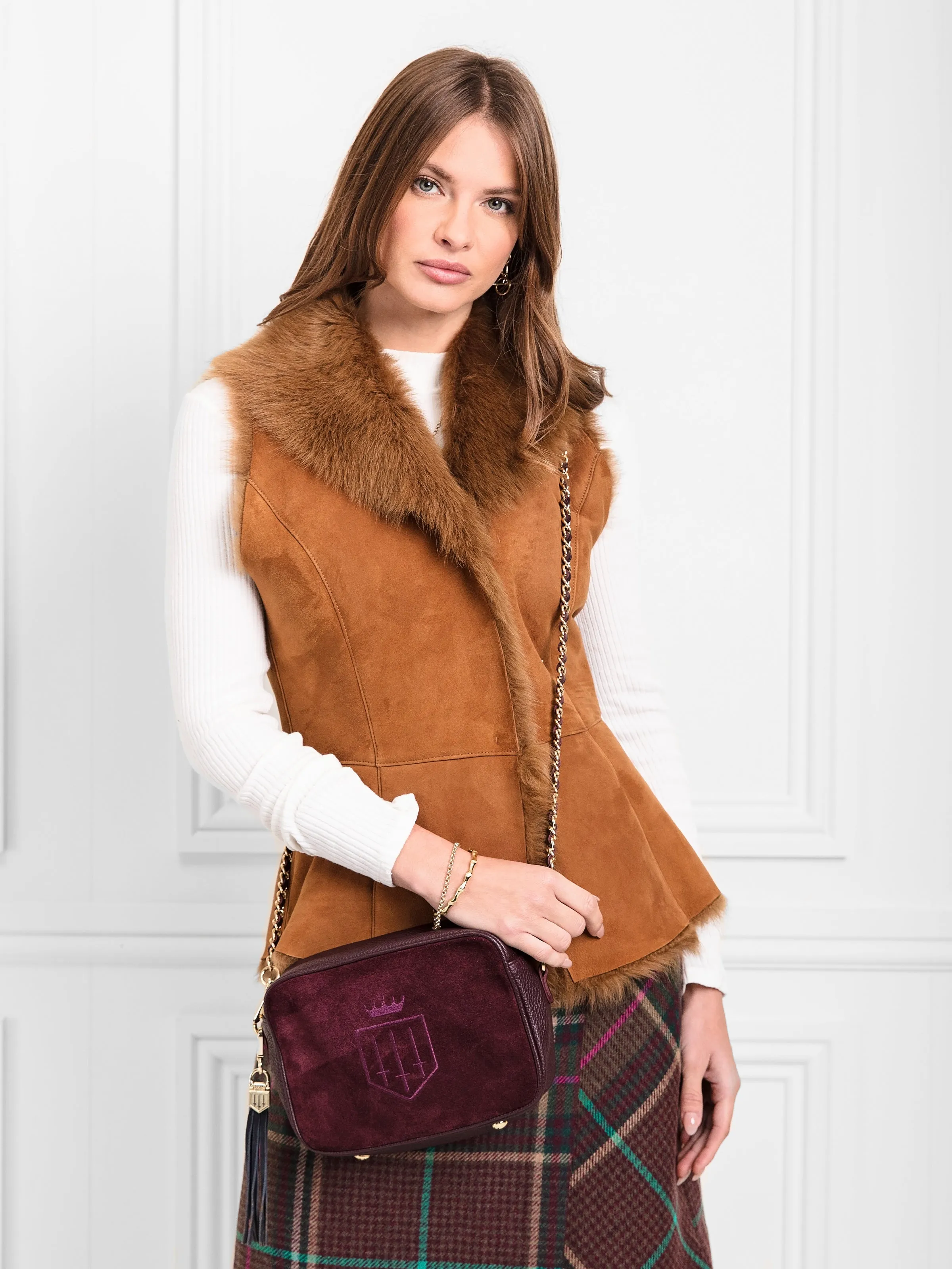 Elizabeth Gilet - Tan