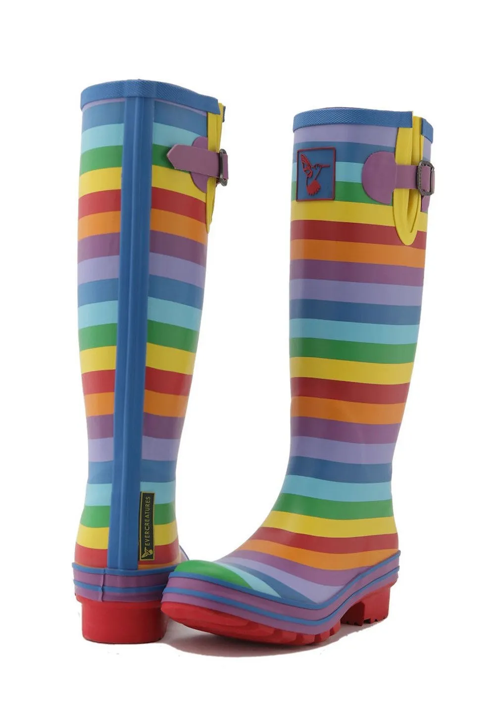 Evercreatures Rainbow Tall Wellies