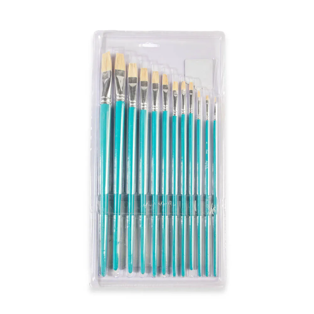 Flat Brushes Discovery 12pc