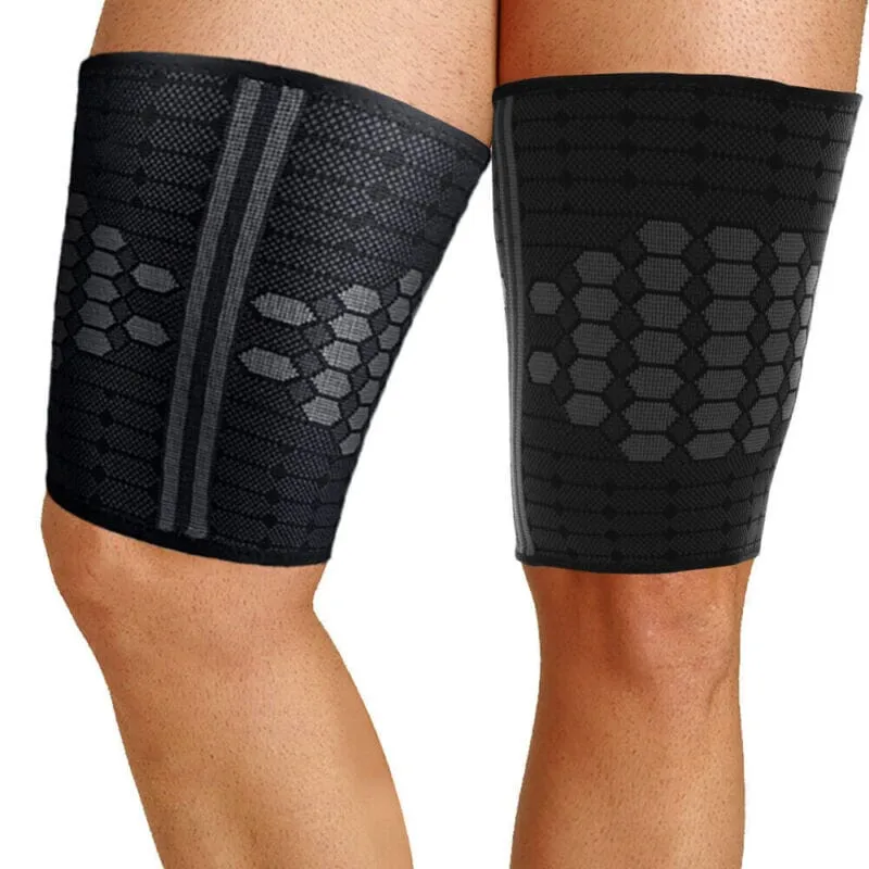 FlexVybe™ Compression Leg Brace: Thigh/Hamstring Support Sleeve, Hip/Sciatica Relief