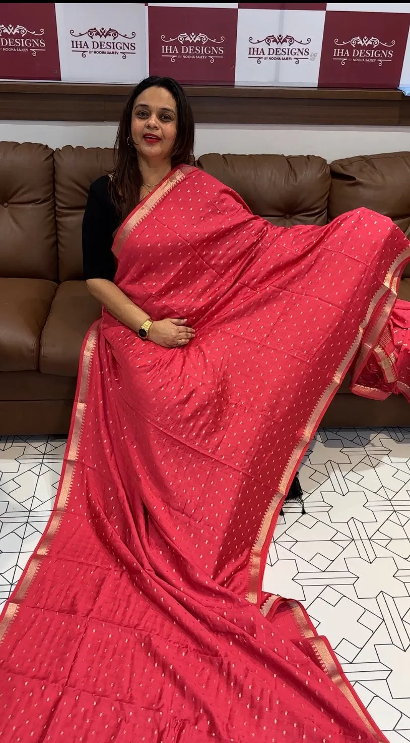 FORWARD BANARASI SAREE - IHA 13754