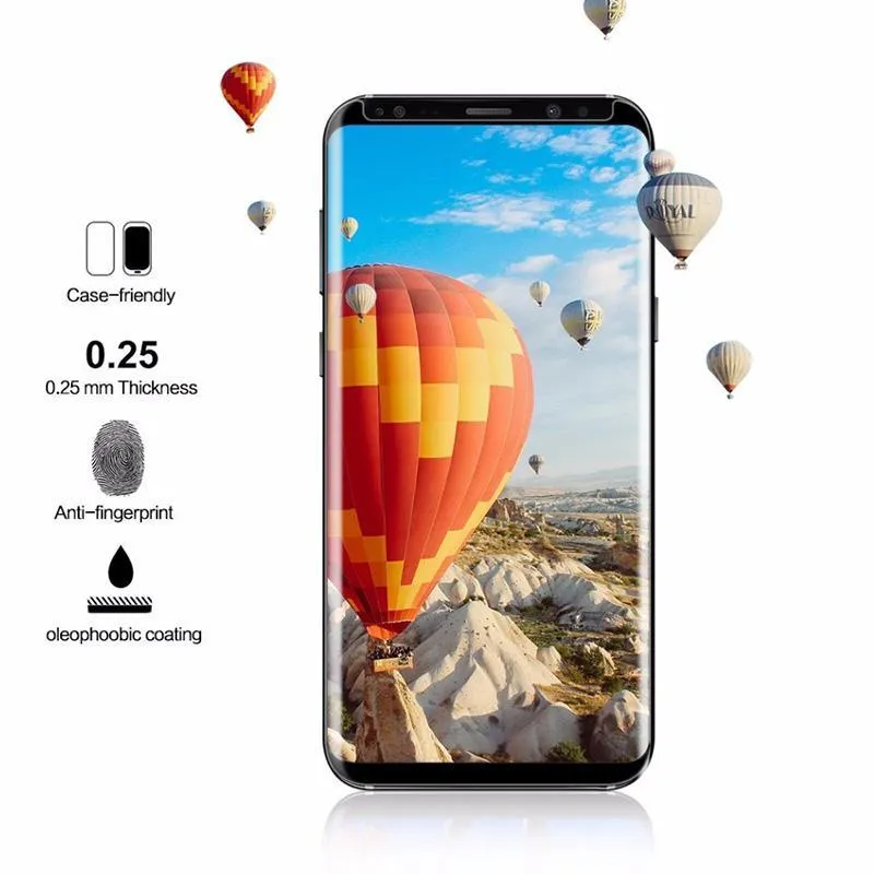 Galaxy S9 3D Cut Tempered Glass