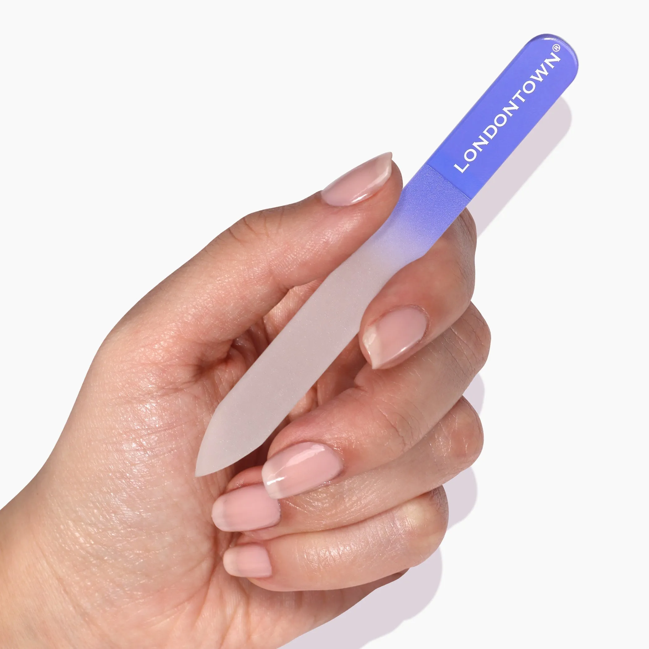 Glass Nail File - Lilac (Professional)