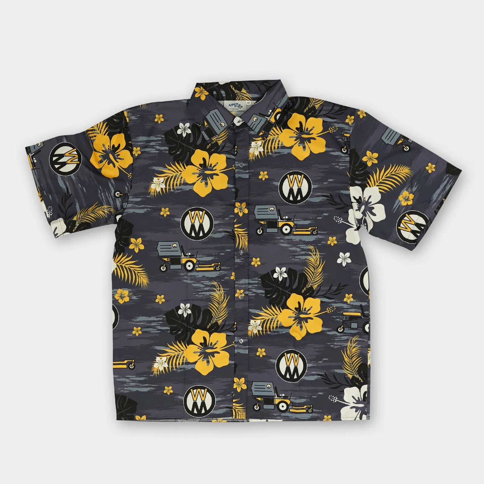 Gray Walker Hawaiian Shirt