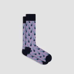 Guitars Mid-Calf Socks