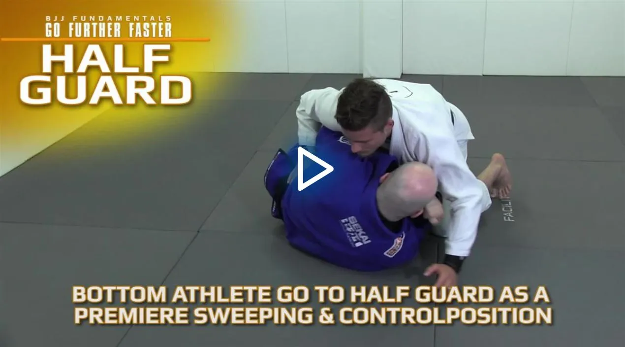 Half Guard Passing and Dynamic Pins: BJJ Fundamentals - Go Further Faster by John Danaher