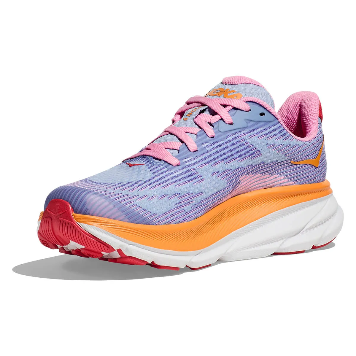 Hoka Clifton 9 Youth | Peony / Mirage