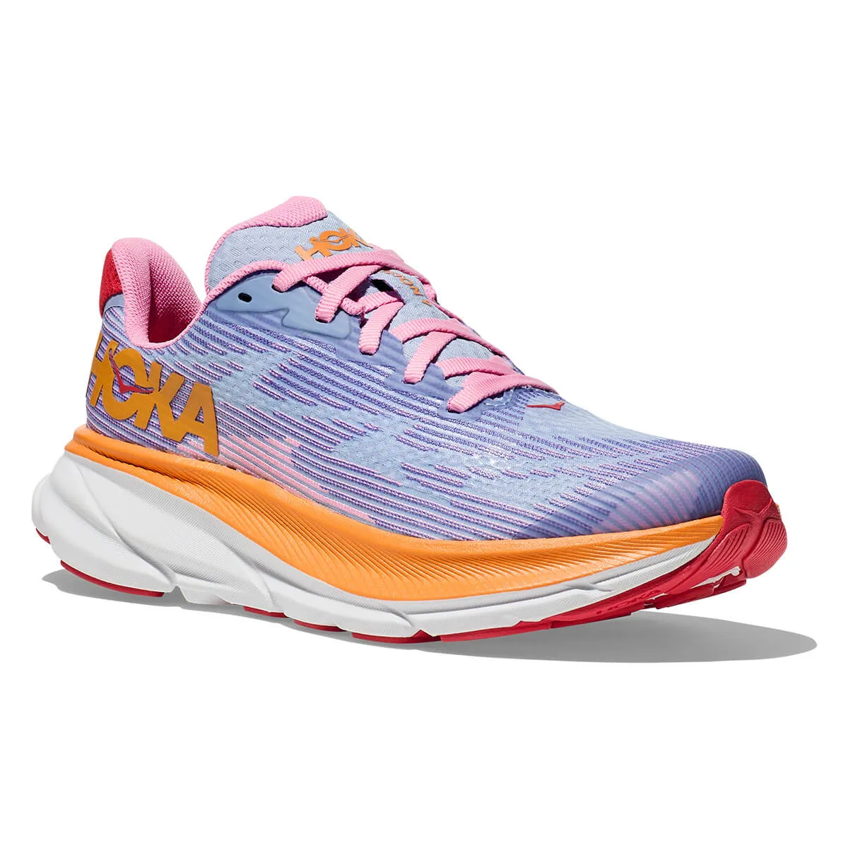 Hoka Clifton 9 Youth | Peony / Mirage