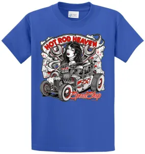 Hot Rod Heaven Speed Shop Printed Tee Shirt