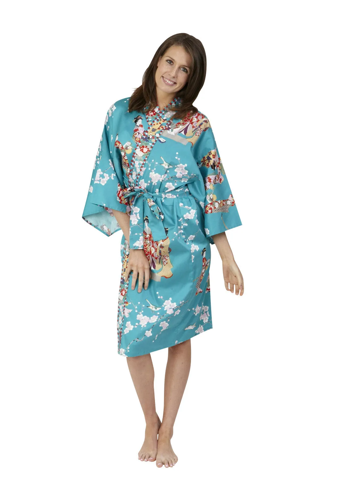 Kimono Beauty Cotton Short Kimono