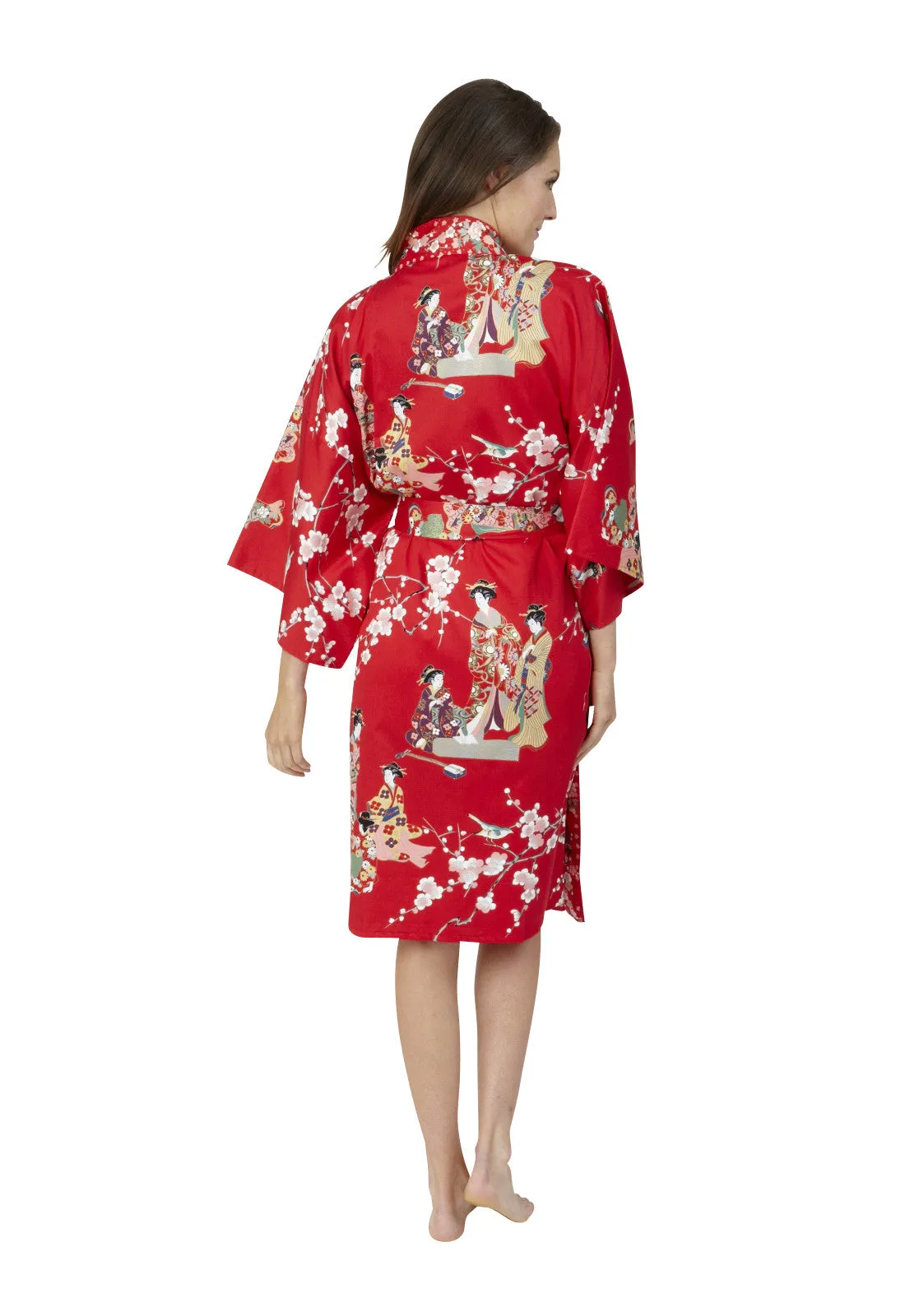 Kimono Beauty Cotton Short Kimono