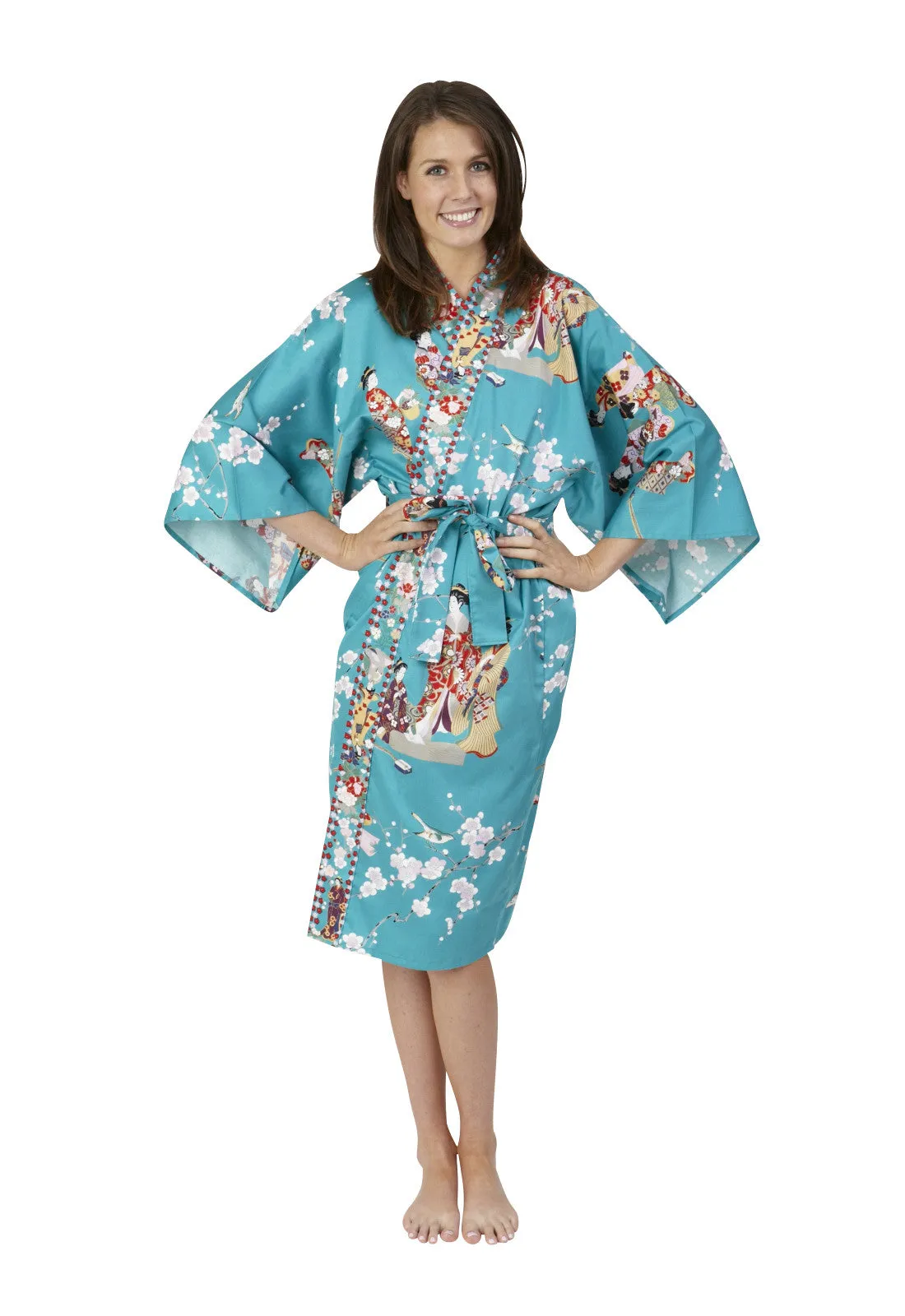 Kimono Beauty Cotton Short Kimono