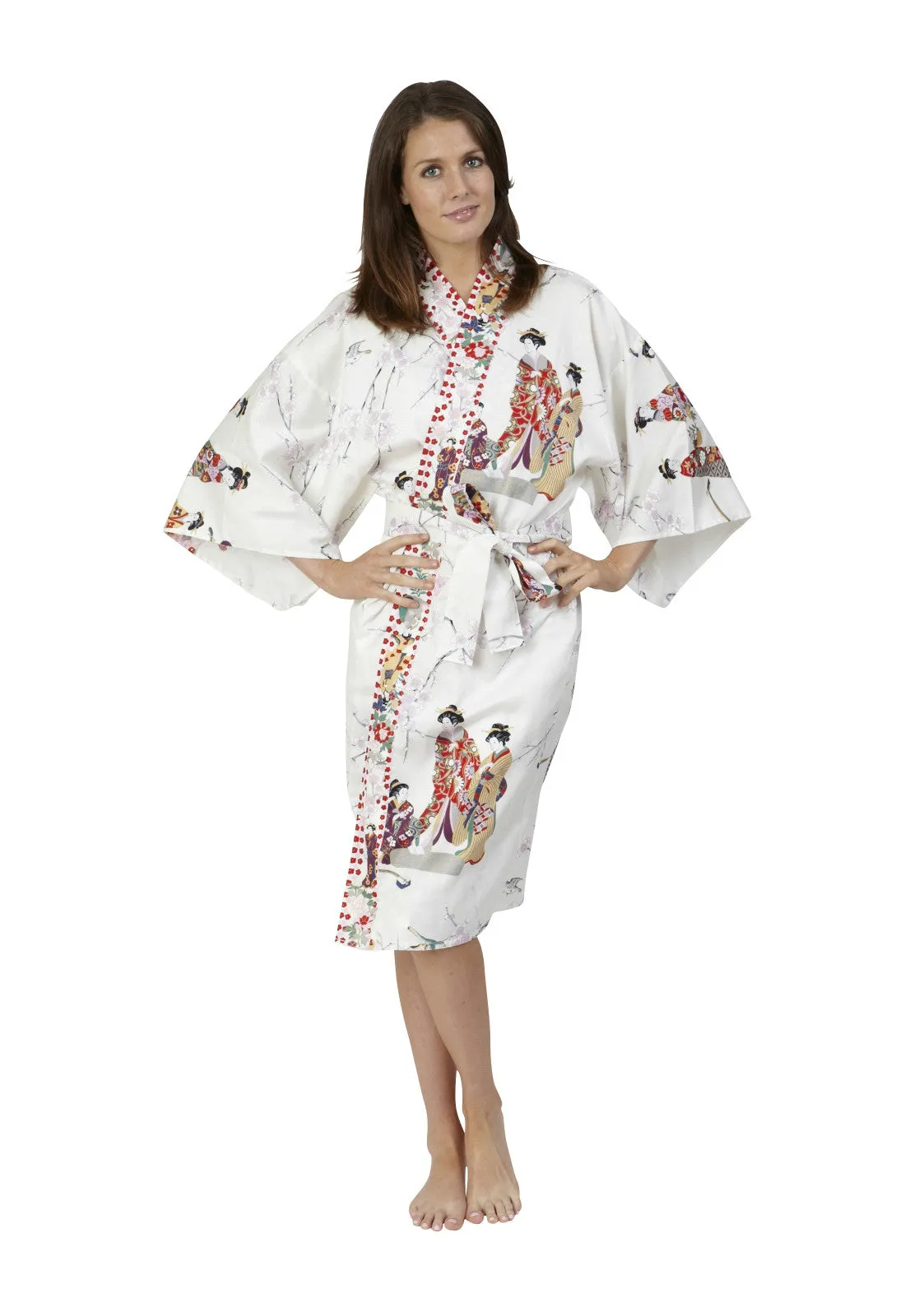 Kimono Beauty Cotton Short Kimono