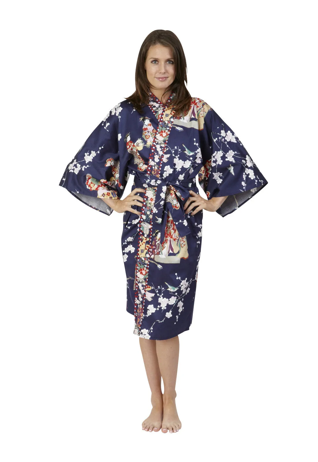 Kimono Beauty Cotton Short Kimono