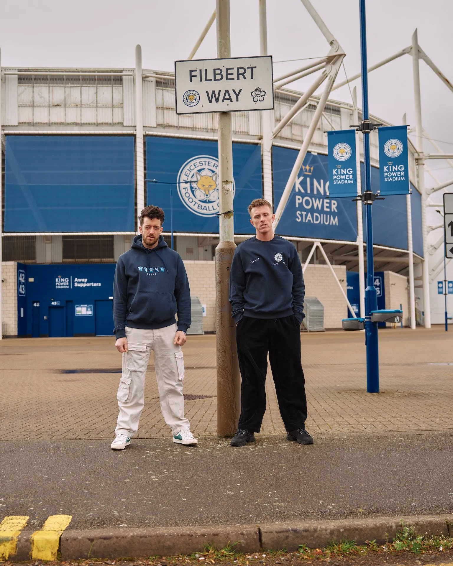 Leicester Exhibition Navy Sweat