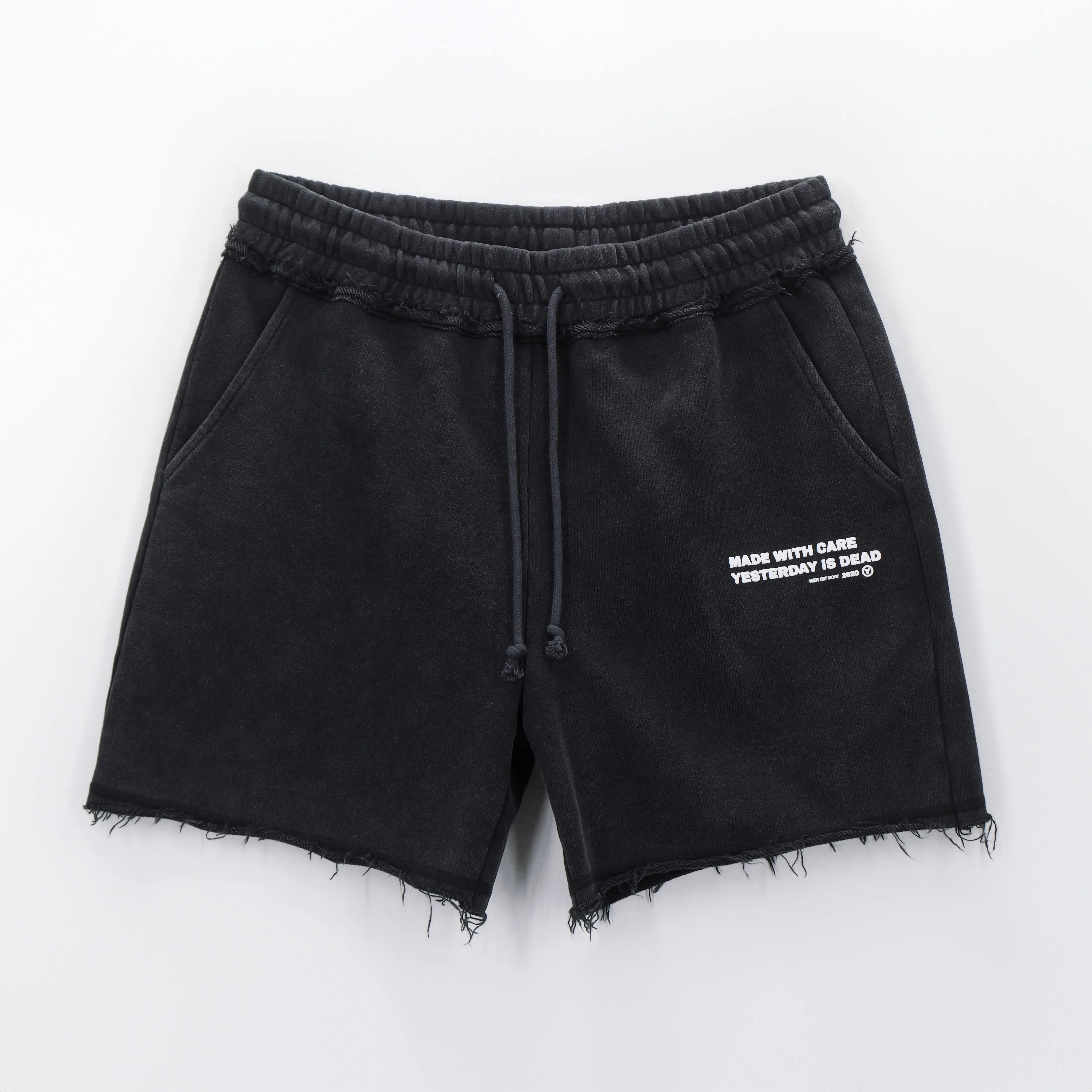 MADE WITH CARE CORE CHARCOAL SHORTS