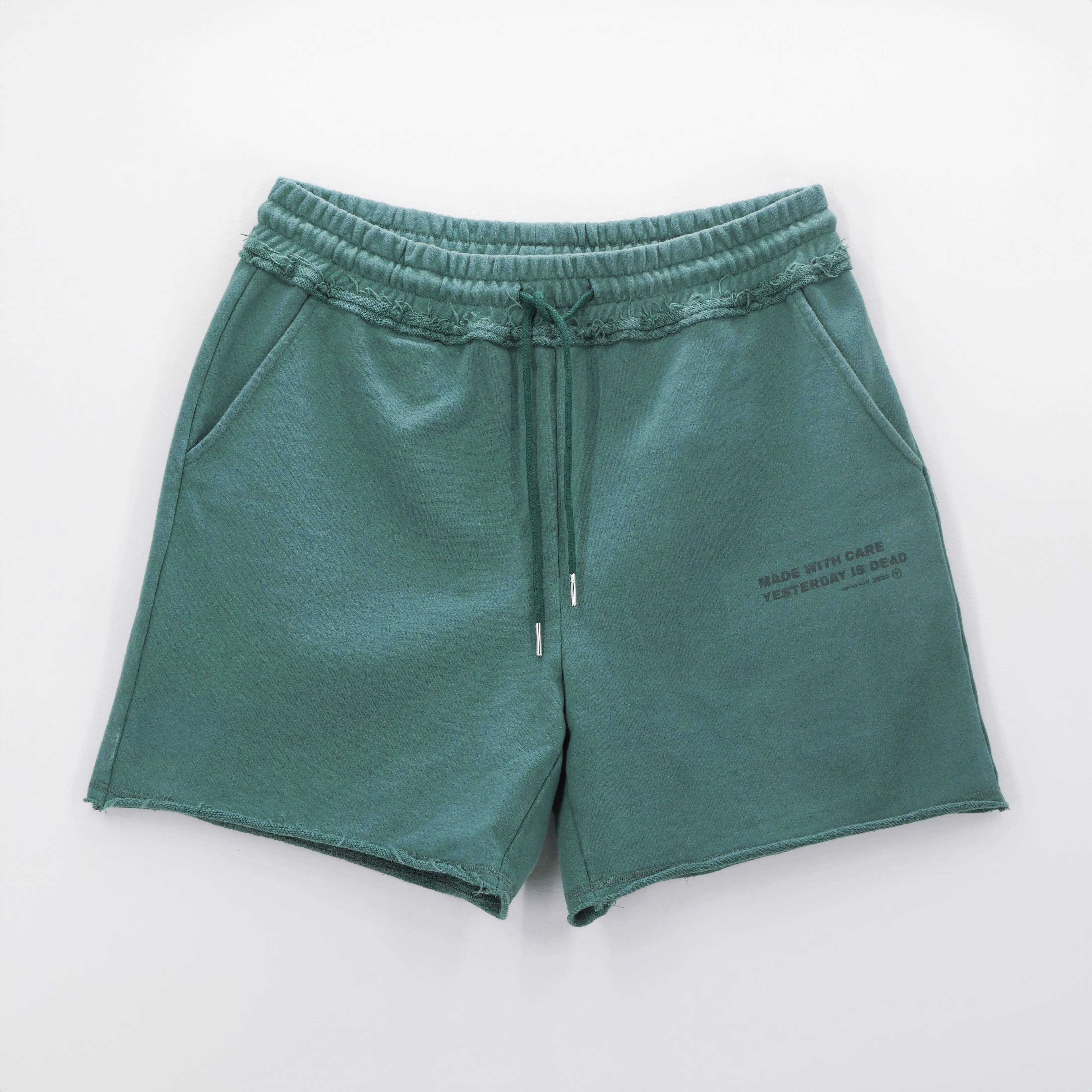 MADE WITH CARE CORE MARINA GREEN SHORTS