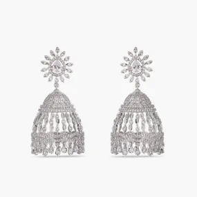 Medini Nakshatra CZ Jhumka Earrings