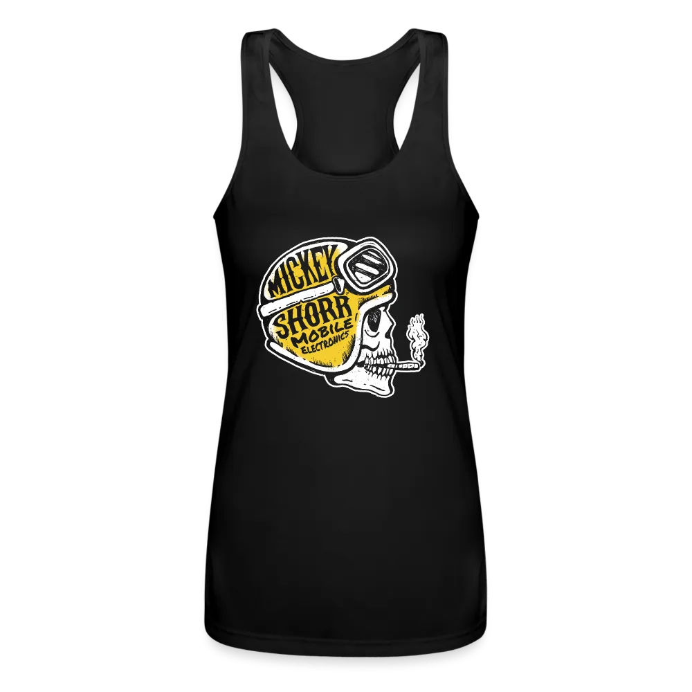 Mickey Shorr Women’s Performance Racerback Skull Tank Top