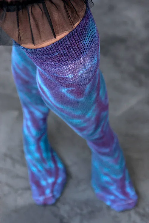 O Tie Dye Knee Socks