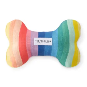 Over the Rainbow Dog Squeaky Toy