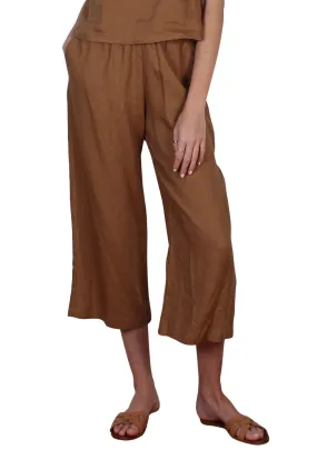 Pacific Linen Pants Cognac