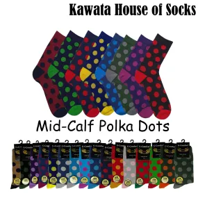 PolkaDots Mid Calf Socks