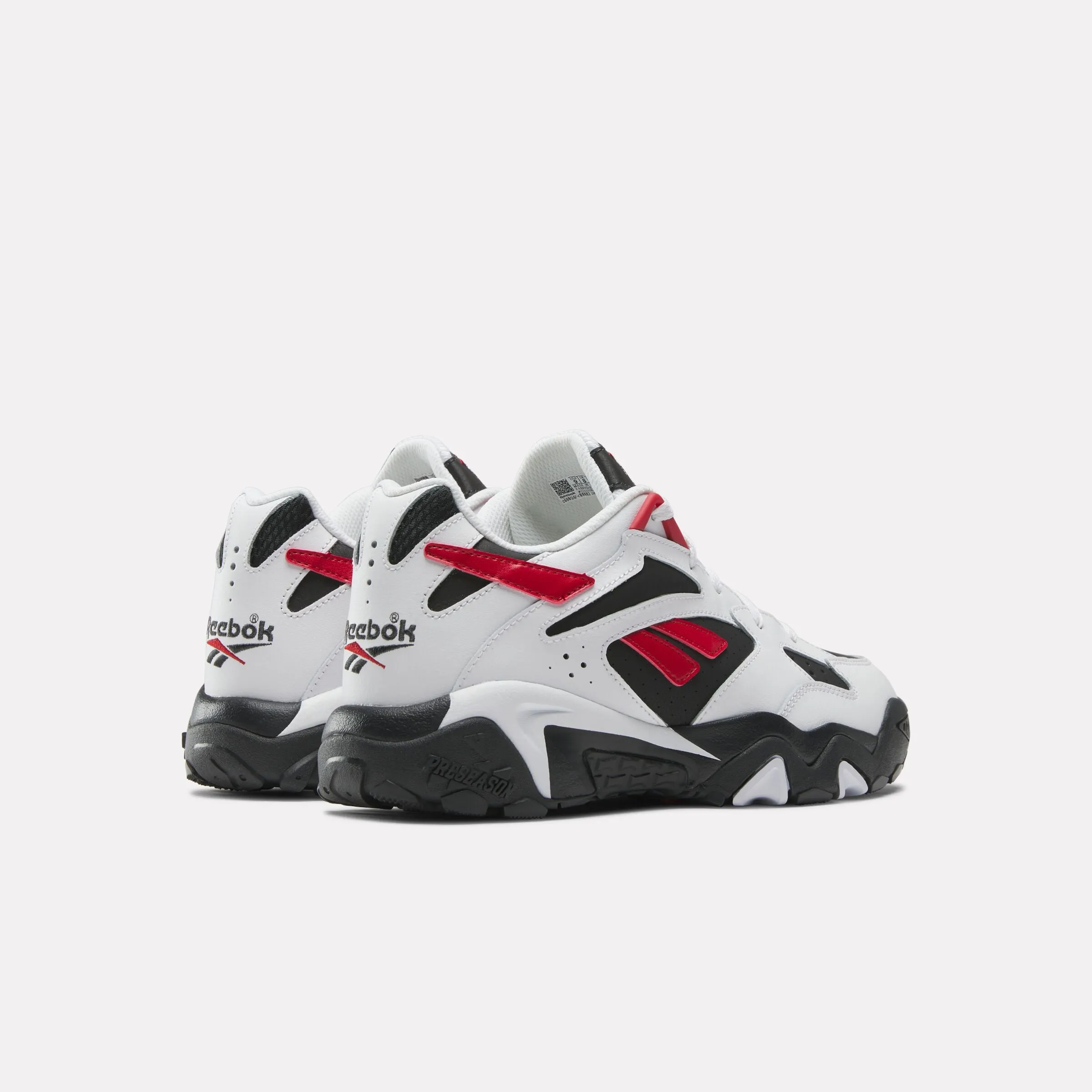 Preseason 94 Low White/Black/Flash Red