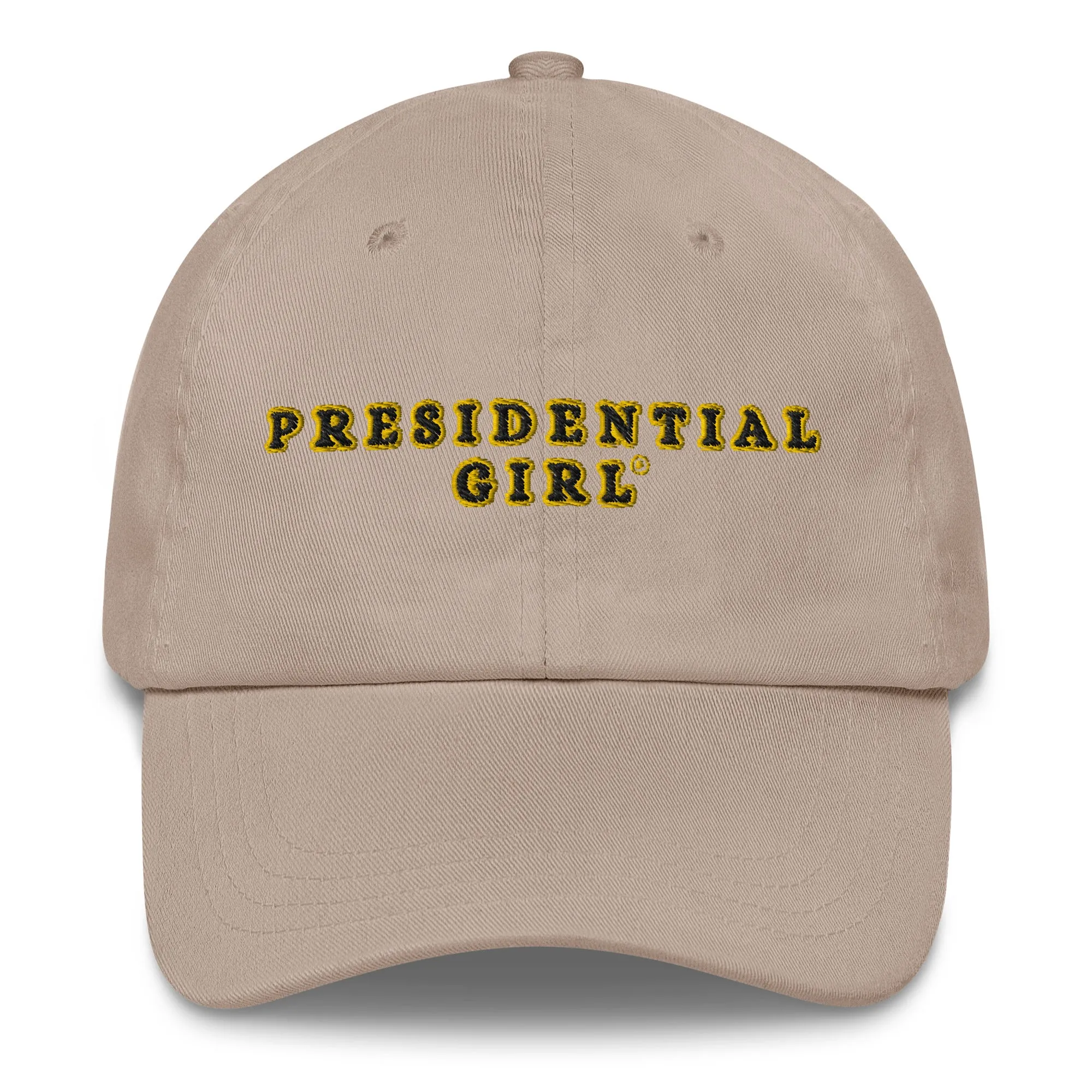 PRESIDENTIAL GIRL® - GOLD AND BLACK CAP