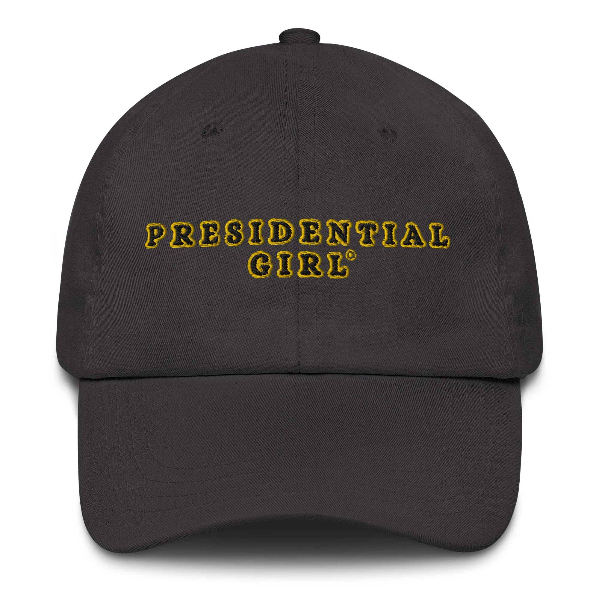 PRESIDENTIAL GIRL® - GOLD AND BLACK CAP