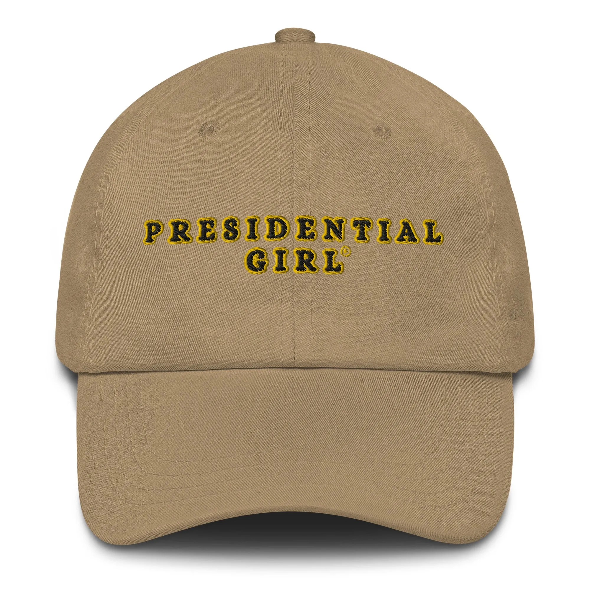 PRESIDENTIAL GIRL® - GOLD AND BLACK CAP